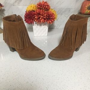 Mossimo Fringe Booties